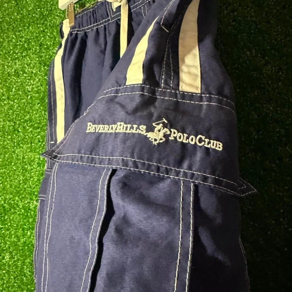 Polo Beverly Hills navy blue swim‎ trunks